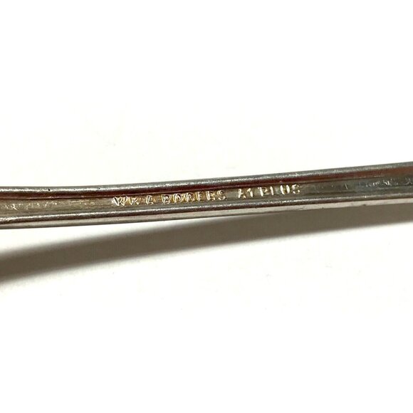 8 Long Iced Tea Spoons Oneida Croydon Mary Lee Silver Plate Rogers Vintage - Picture 4 of 4